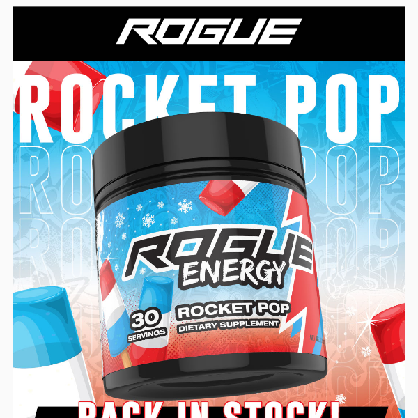 🚀 Rocket Pop Tubs Are Back!