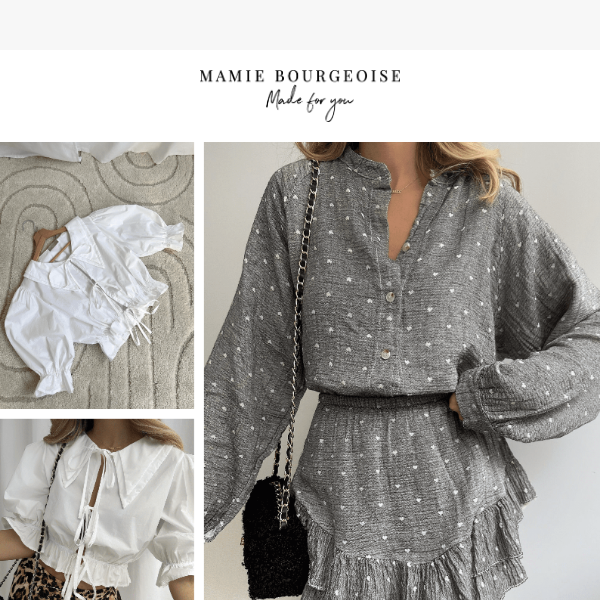 Des blouses pour les beaux jours