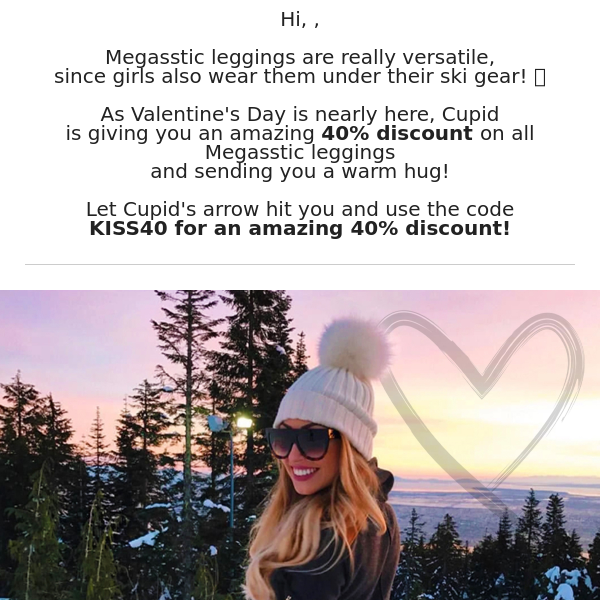 Cupid knows!) , do you know what girls wear under their ski? 💘 -  Megasstic