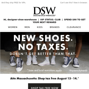 Designer Shoe Warehouse, it’s a new arrival day!