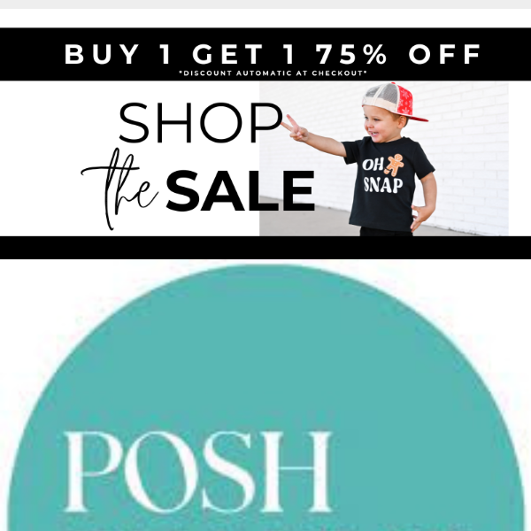 Save up to 75% off Posh Peanut, Whistle & Flute!