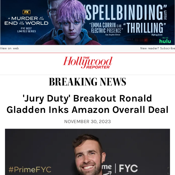 'Jury Duty' Breakout Ronald Gladden Inks Amazon Overall Deal
