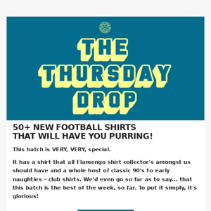 THURSDAY DROP 😱 – Dortmund, Flamengo and Barcelona classic gold!