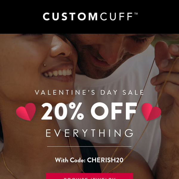 💌 Valentine's Day Sale: 20% Off EVERYTHING 💌