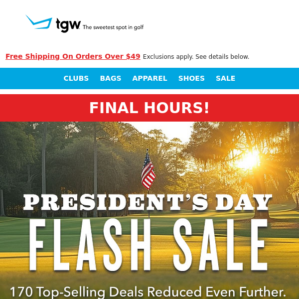 Hurry, 170 Flash Sale Prices Go Back Up At Midnight