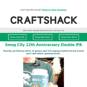 【New🍺】Smog City 12th Anniversary Double IPA