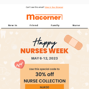 Nurse week is here, and we're celebrating with a sale!