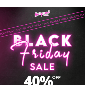 Our Black Friday Deal? 40% Off Everything 💕💕💕💕