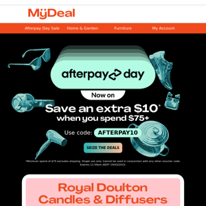 GO GO GO! Afterpay Sale Starts.. NOW 🥳