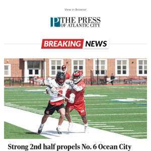 Strong 2nd half propels No. 6 Ocean City over No. 7 Lenape