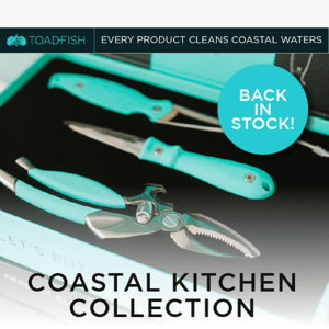 BACK IN STOCK! Coastal Kitchen Collection 🦐🦪🦀