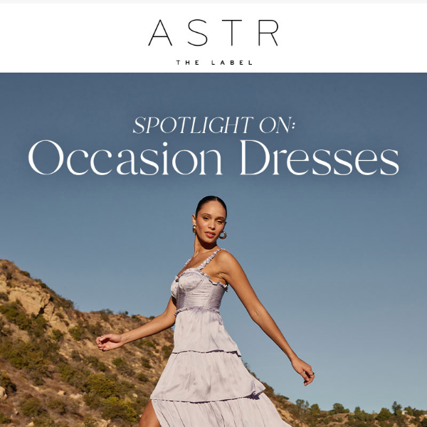 Dreamy Dresses For Any Occasion