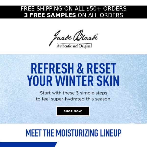 Our winter skin reset starts here!