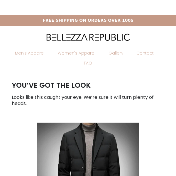 Bellezza Republic Apparel, you had your eye on this ⬇️