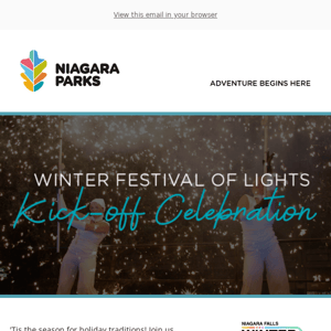 Illuminate the Season: Winter Festival of Lights Kick-off Celebration