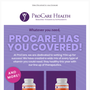 ProCare Has YOU Covered!