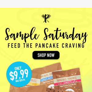 Get 5 FREE Pancake Samples! 🤯