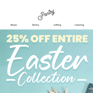 Hop into Savings: 25% Off Our Entire Easter Collection! 🐰🌼