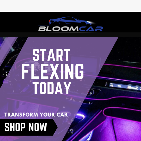 Greeting Lights by BloomCar™ – TheBloomCar™