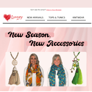 💌 New Season, New Accessories 💌