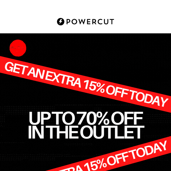 EXRA 15% The Black Friday Outlet