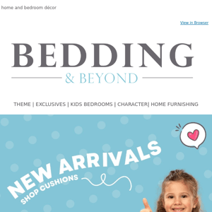 Brand new cushions from Bedding and Beyond