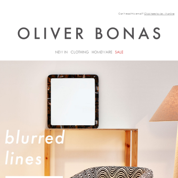 Home refresh | Blurred lines​