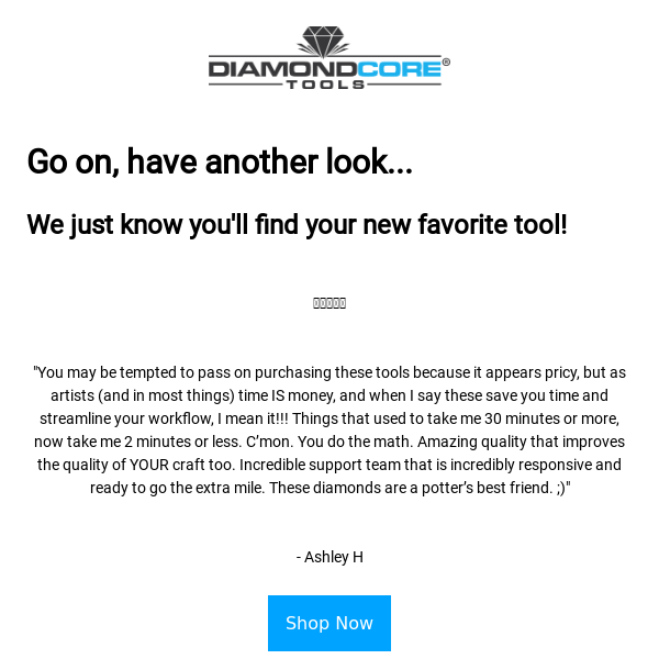 Diamond Core Tools - Latest Emails, Sales & Deals