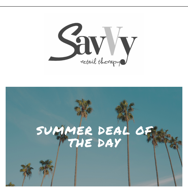 Summer Deal of the Day ☀️