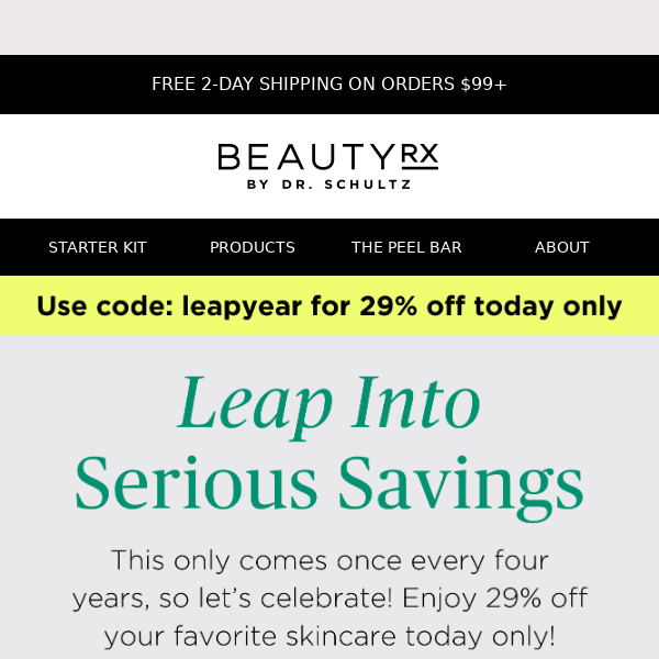 Extra Day, Extra Savings! Here's 29% OFF!