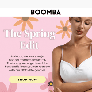 🌷 Outfit Ideas + BOOMBA Goodies = Perfect Spring Outfit 🌷