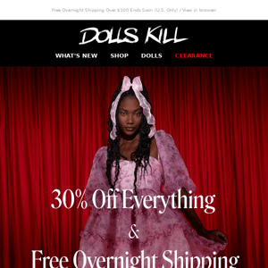 Last Day →  30% Off Everything