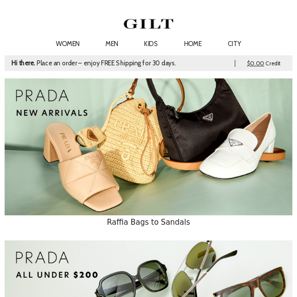 New Prada: Raffia Bags to Sandals | All Under $200 Prada Eyewear
