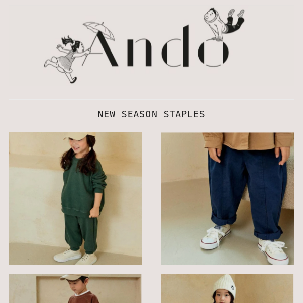 HUGE SEASON DROP - DON'T MISS THESE ARRIVALS