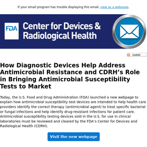 Antimicrobial Resistance and Medical Devices