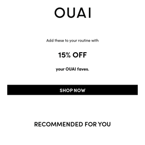 Hey! Your faves are 15% off