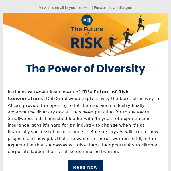 Read Now: Future of Risk Conversation - 'The Power of Diversity'