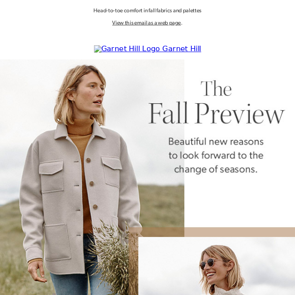 The Fall Preview: your new favorites have arrived!