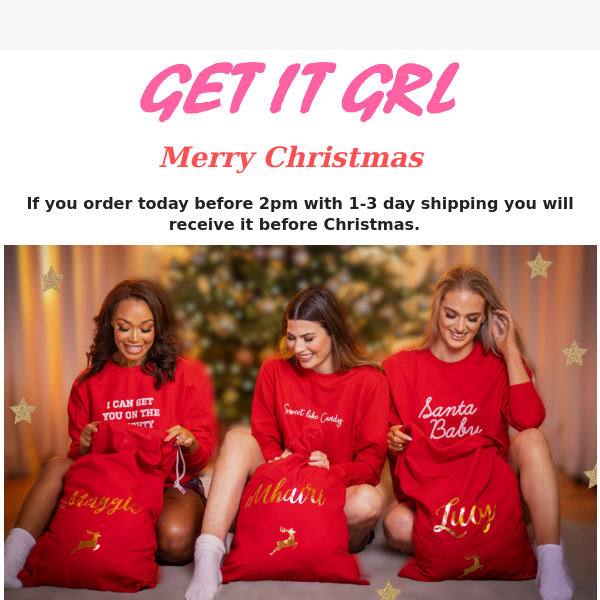 There's still time to gift! Last orders by 2pm!🎅🎄