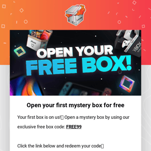 A FREE box is waiting for you!📦