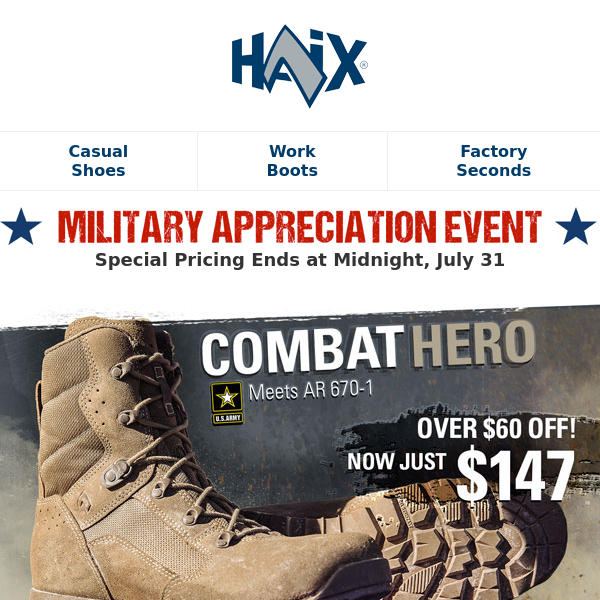 Haix USA - Latest Emails, Sales & Deals
