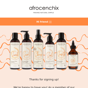 Welcome to the Afrocenchix Community! ✨