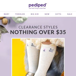 NEW | CLEARANCE shoes: $35 and Under