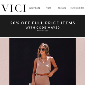 Summer Trends Are Heating Up + 20% Off