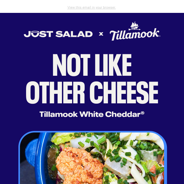 Tillamook x Just Salad