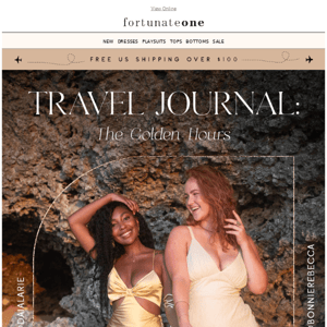 Travel Journal: The Golden Hours 🌅