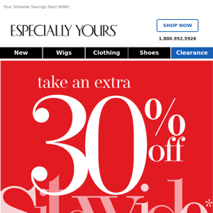 Wait… 30% OFF Everything?