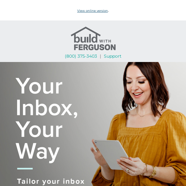 Curate Your Inbox Experience with Customized Emails!
