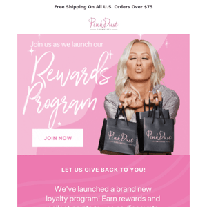 ANNOUNCING: Our New Rewards Program! 🎁