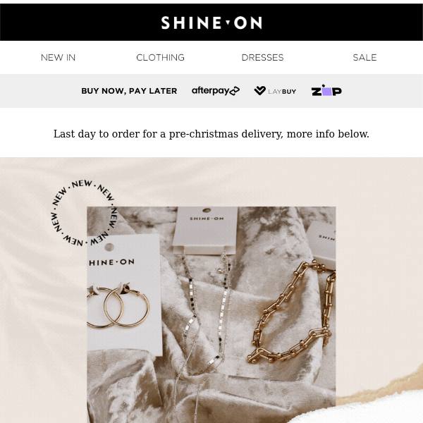 INTRODUCING: Shine On Jewellery! 🌟